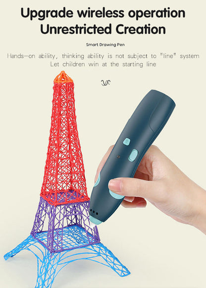 3D Drawing Pen for Kids Wireless Rechargeable