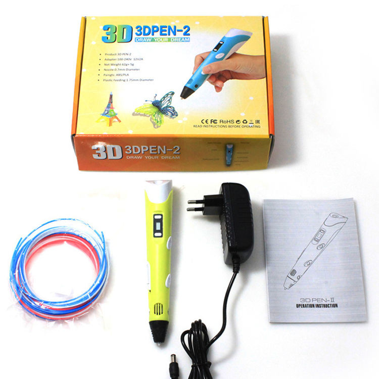 3D Creative Pen + Learning Book Bundle