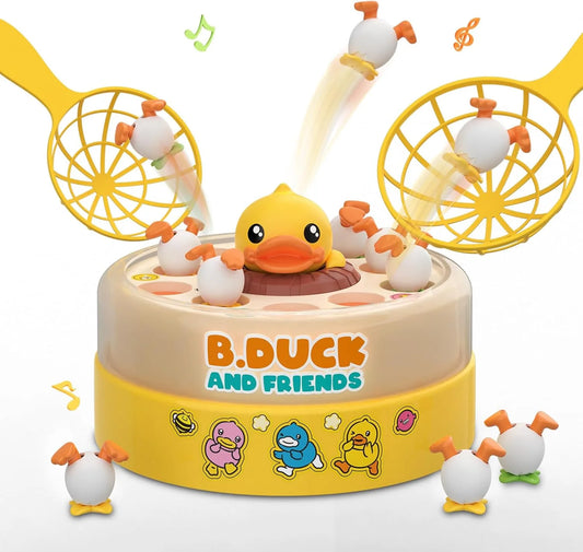 Electric Bouncing Duck Catching Game