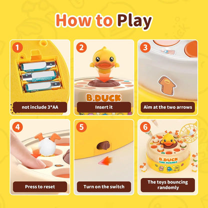 Electric Bouncing Duck for Kids