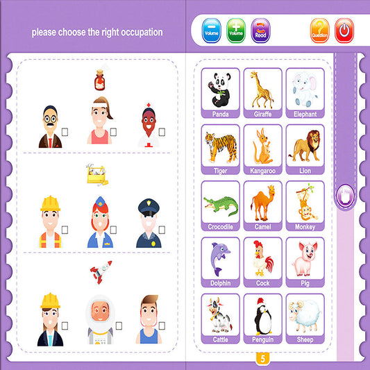 Sound Learning Book for Kids