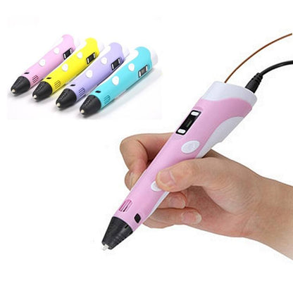 3D Drawing Pen for Kids Plug In