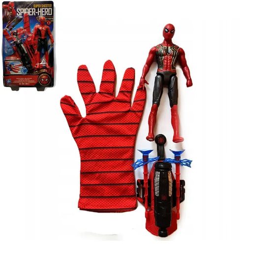 Spiderman Web  Shooter Glove with Action Figure