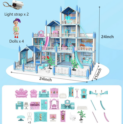 Doll House Villa for Kids
