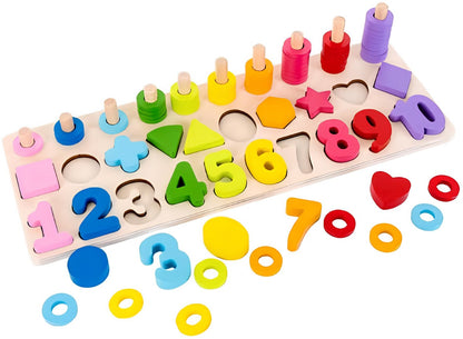 Montessori Learning Board for Kids