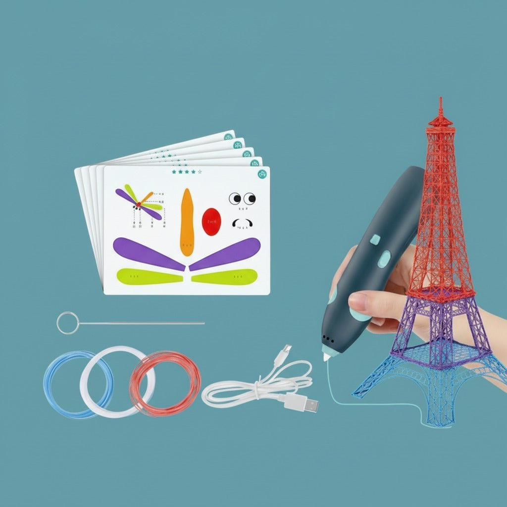 3D Drawing Pen for Kids Wireless Rechargeable