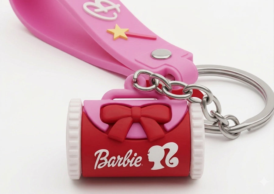 Barbie Mini Charm Keychain