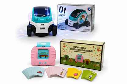 Concept Car + Flash Cards + Table Tennis Bundle